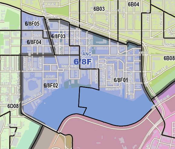 Map of ANC 6/8F